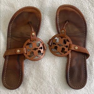 BROWN TORY BURCH SANDALS